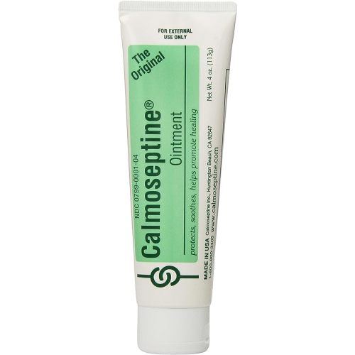 Calmoseptine Ointment Tube, 4 Ounce (Pack of 3)