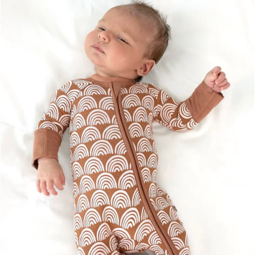 Rust Rainbows Zippy - Little Sleepies