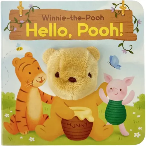 Hello Winnie-The-Pooh Finger Puppet Book