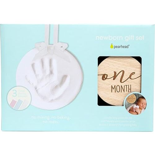 Pearhead Newborn Gift Set