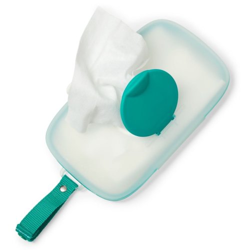 Skidaddle Skip Hop Baby Wipe Holder, Aqua