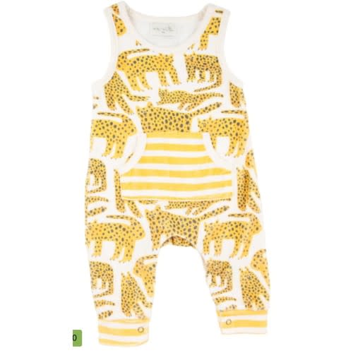 Drew Romper - Cheetah by Miki Miette – Pacifier Kids Boutique