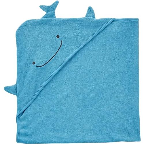 Carter's Baby Hooded Towel (Light Grey)