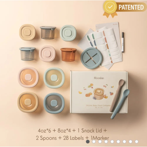 Silicone Baby Food Containers