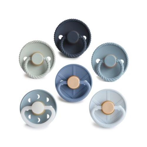 FRIGG 6-Pack Endless Sea Rubber Pacifiers