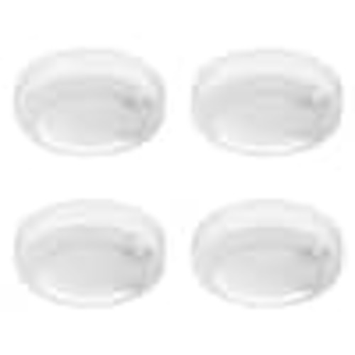 Feit Electric 7.5 in. Battery Operated LED White 25-WH Rechargeable w/Remote Control 4000K Cool White Ceiling Fixture Light (4-Pack) CM7.5/840/25/BAT/4