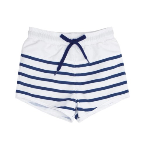 boys breton stripe boardie – minnow