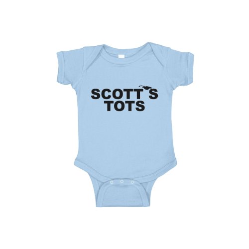 Scott's Tots Infant Bodysuit, Scotts Tots One Piece Baby Creeper