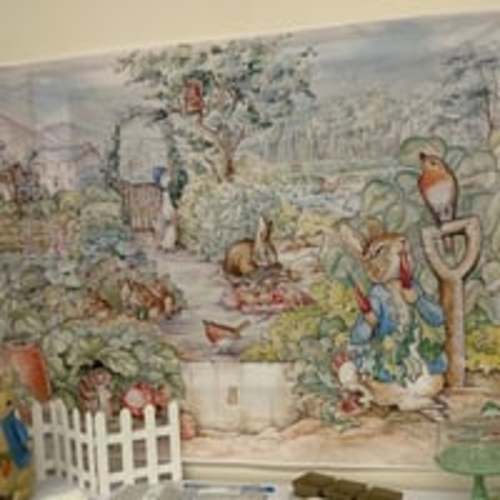 Peter Rabbit Backdrop