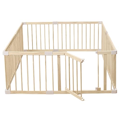 HARPPA Baby Gate Playpen Baby Fence for Babies and Toddlers Baby Play Yards for Play Area (56x56x24 inches)