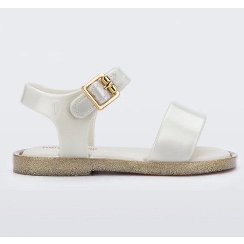 Mar Sandal Sweet in Pearly Beige for Babies – Mini Melissa Shoes