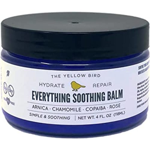 Yellow Bird Natural Soothing Foot & Body Balm - Everything Skin Moisturizer, Organic Itch Relief Cream, Baby Diaper balm, Soothing Gentle Moisturizer