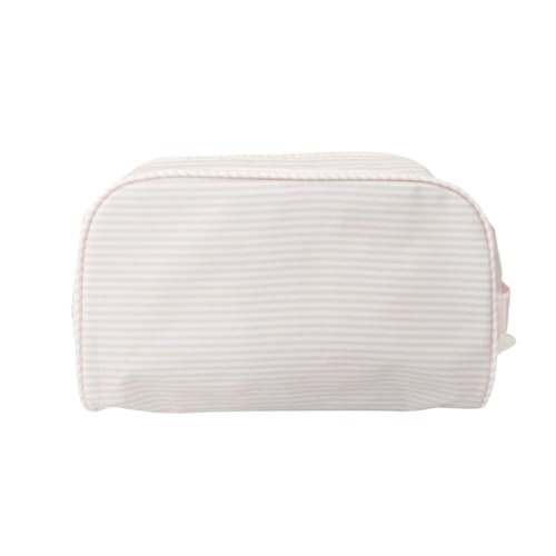 the dopp kit - pink stripe