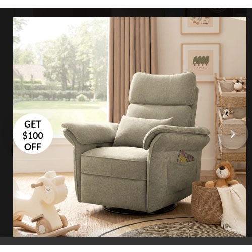 Cuddle Nursery Power Glider - NurseryNook By HULALA HOME