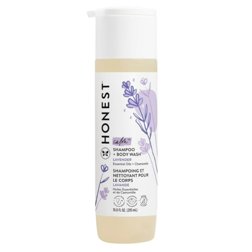 Amazon.com: The Honest Company 2-in-1 Cleansing Shampoo + Body Wash | Gentle for Baby | Naturally Derived, Tear-free, Hypoallergenic | Lavender Calm, 10 fl oz : Health & Household