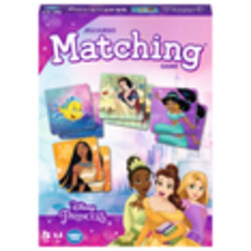Wonder Forge Disney Princess Matching Game for Girls & Boys Ages 3+, a Fun and Fast Memory Game