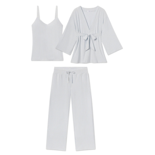 LAKE | Women | DreamModal Pajamas | Fog Maternity Kimono Bundle