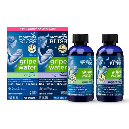Gripe Water Day & Night Time Combo Pack – Mommy's Bliss