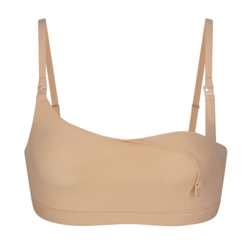 FITS EVERYBODY MATERNITY NURSING SCOOP BRALETTE | CLAY | MEDIUM
