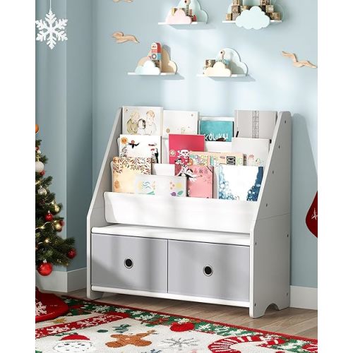 Kids Bookshelf and Toy Storage