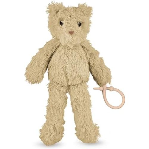 Ryan & Rose Cutie Cub Pacifier Holder Animal (Tan)