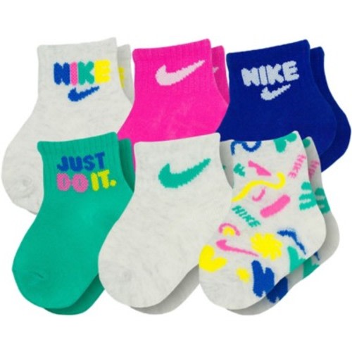 Baby Nike Primary Play 6 Pack Ankle Socks | SCHEELS.com