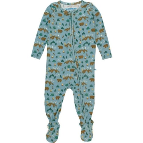 SoftSnooze Baby Boys One Piece Footie Pajamas, 6-12M