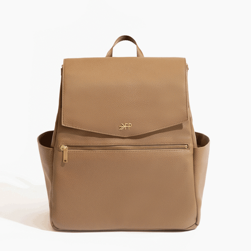 Toffee Classic Diaper Bag II | Luxury Diaper Bag Backpack – Freshly Picked