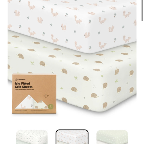 Isla Fitted Crib Sheets