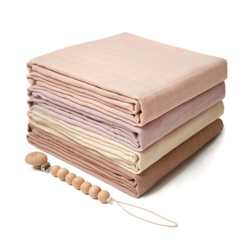 Swaddle Blankets Newborn | Bamboo and Cotton | Moonkie
