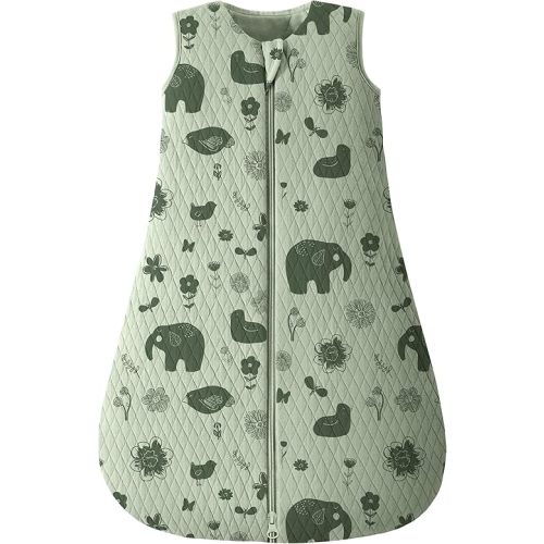 Looxii Baby Sleep Sack 12-18 Months 2.5 TOG Baby Wearable Blanket, Cotton Quilted Toddler Sleeping Sack 2-Way Zipper Warm Winter Sleep Sack for Baby Boys Girs