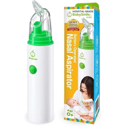 BabySmile | Baby Nasal Aspirator Electric | Hospital Grade Suction
