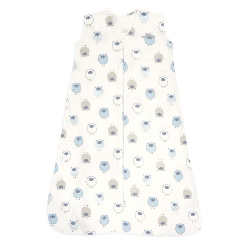 MEDIUM 6 - 12 MO | 100% Cotton Wearable Blanket Sheep | HALO