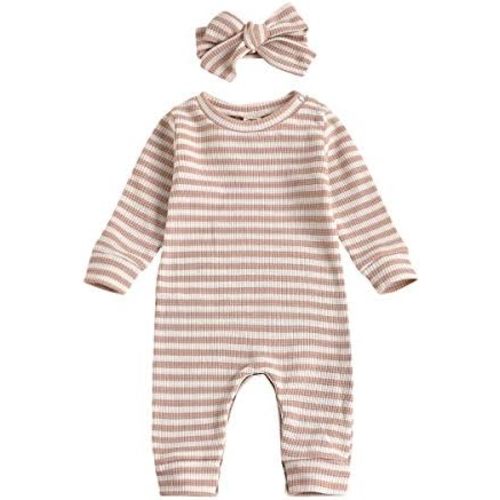 Newborn Infant Baby Girl Romper Bodysuit Girls One Piece Jumpsuit Pants Clothes Outfits