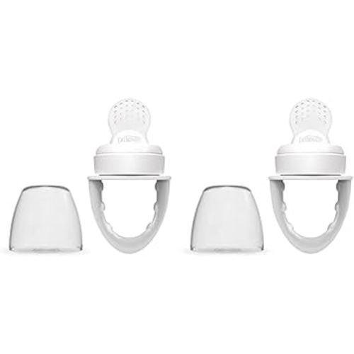 Dr. Brown's Designed to Nourish, Fresh Firsts Silicone Feeder, Grey, One Size (Pack of 2)