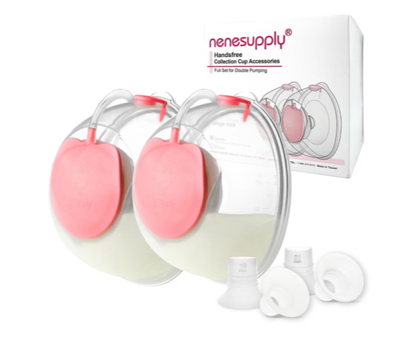 Amazon.com: Nenesupply Handsfree Wearable Breastmilk Collection Cara Cups Caracups Compatible with Spectra S1 S2 9 Plus Lansinoh Breast Pumps 24mm Silicone Flanges Replacement Spectra Pump Parts 19 21mm Inserts