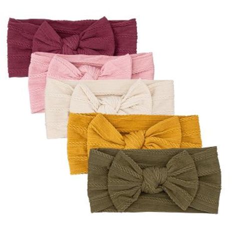 Parker Baby Co. Matilda Cable Knit Headbands - 5 Pack