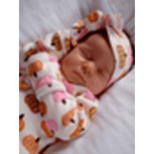 Pink Pumpkin Patch / Organic Bow – SpearmintLOVE