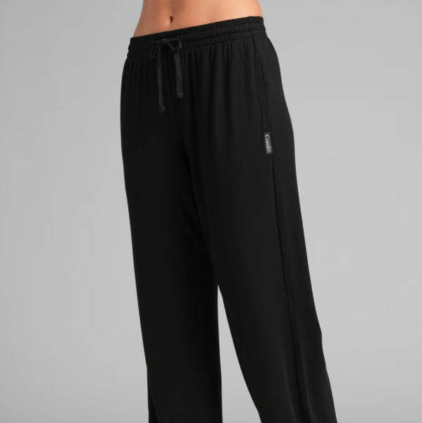 Rib Contour Pant | Straight Leg Lounge Pants