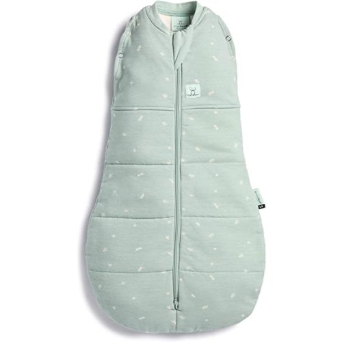 ergoPouch Cocoon Swaddle Sack 0.2 TOG - Baby Sleep Sack, Gentle Snug Fit Helps Calm Startle Reflex, Ideal for Arms In/Out Sleeping, Soft Breathable Fabric for Better Sleep (0 Months, Sage)