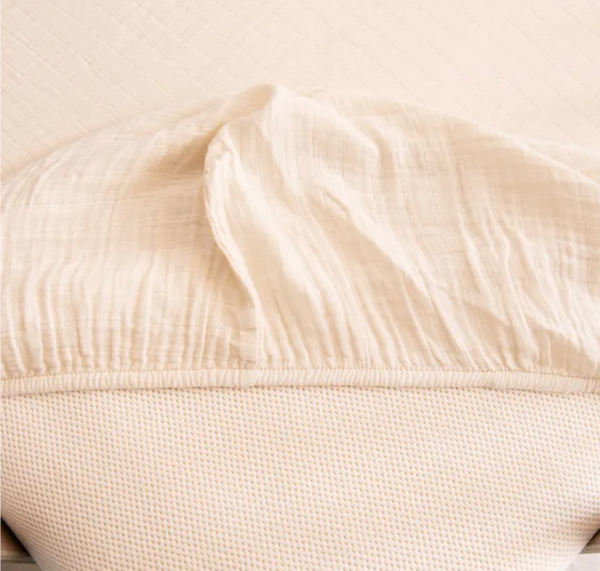 Organic Breathable Muslin Crib Sheets
