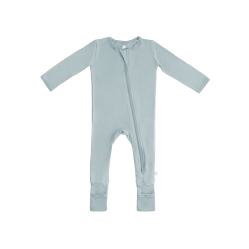 Baby Bamboo Pajamas - Slate