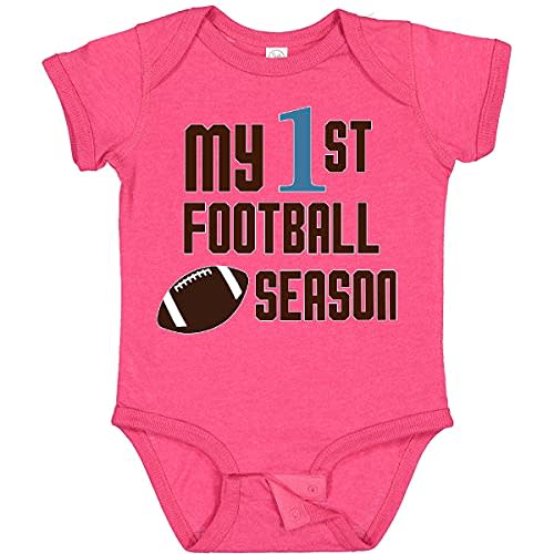 inktastic My First Football Season Baby Bodysuit