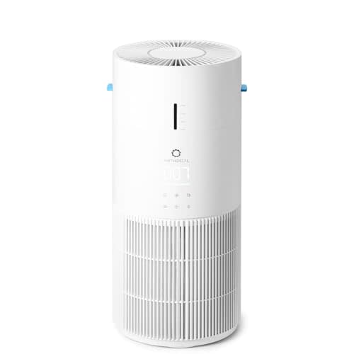 Airthereal 2 in 1 Air Purifier with Humidifier for large room up to 1325 ft², with 3-Stage Filters, Air Quality Monitor and Quiet Sleep Mode, Evaporative Humidifier with Auto Humidity Control, AEH300