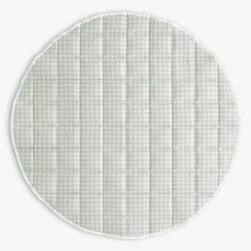 Picnic Gingham Play Mat - Green | Gooselings