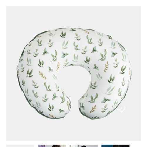 Organic Nursing Pillow Cover for Pillow Protection | Boppy