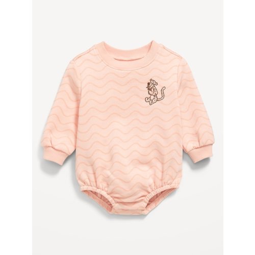 Disney© Long-Sleeve Fleece One-Piece Romper for Baby | Old Navy