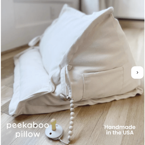 Peekaboo Pillow™ Official Site - Organic Infant Lap Pillow