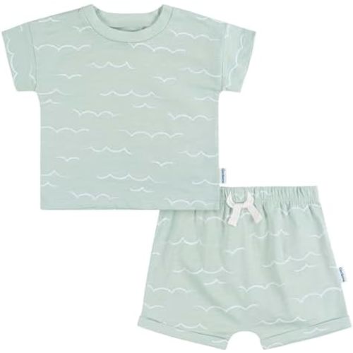 Gerber Baby Boys' T-Shirt and Shorts Set