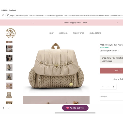 Backpack Diaper Bags | HAPP Brand